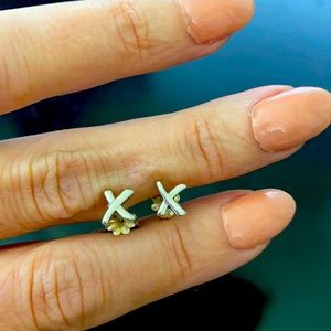 Tiffany & Co. Graffiti X earrings in Sterling